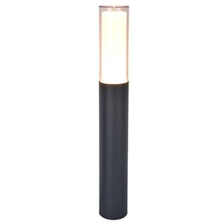 Smart Led Colour Change Exterior Bollard Lamp In Dark Grey - IP44