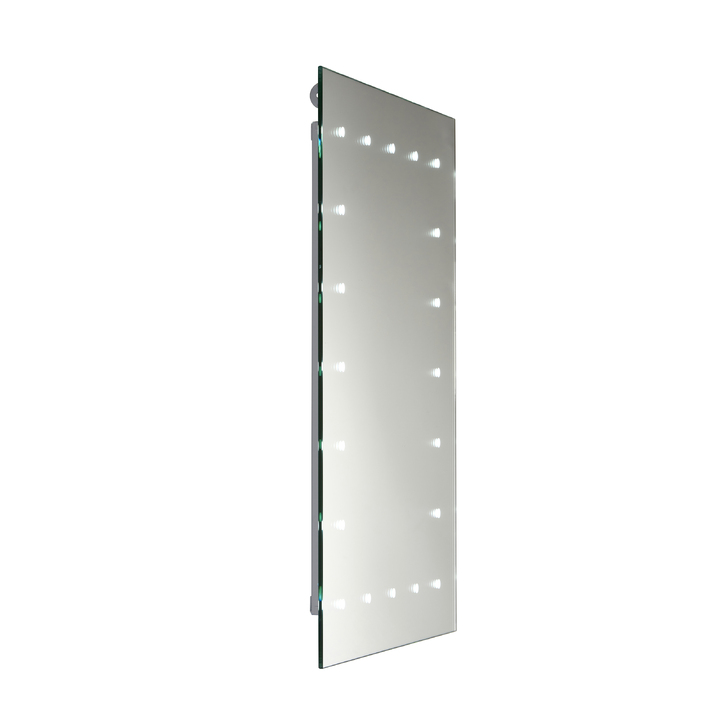 Toba Rectangular Battery Operated Bathroom Mirror With 6500K LED Lights