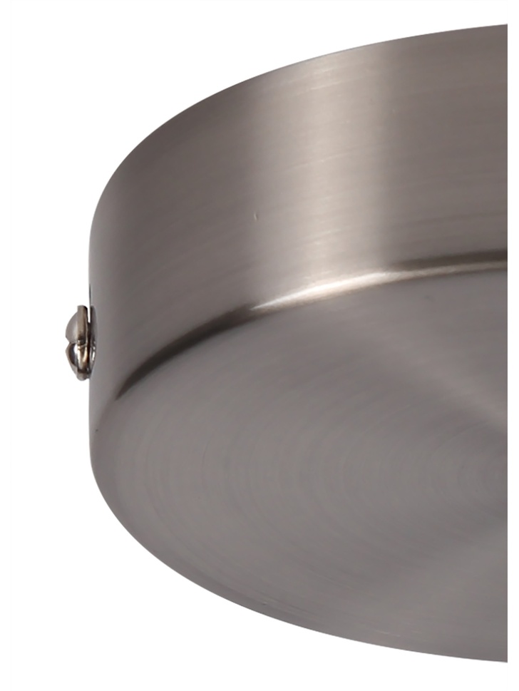 Brushed Nickel Ceiling Rose With Cable Clamp