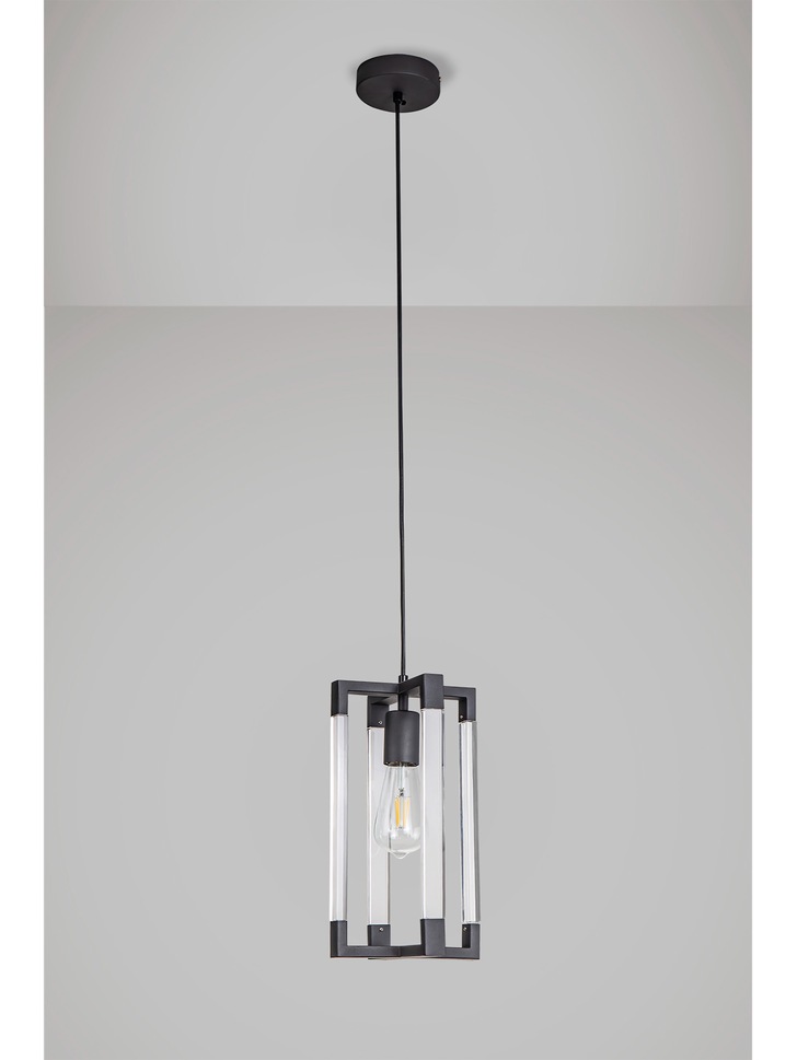 Diyas IL32855 Canto Graphite Single Pendant