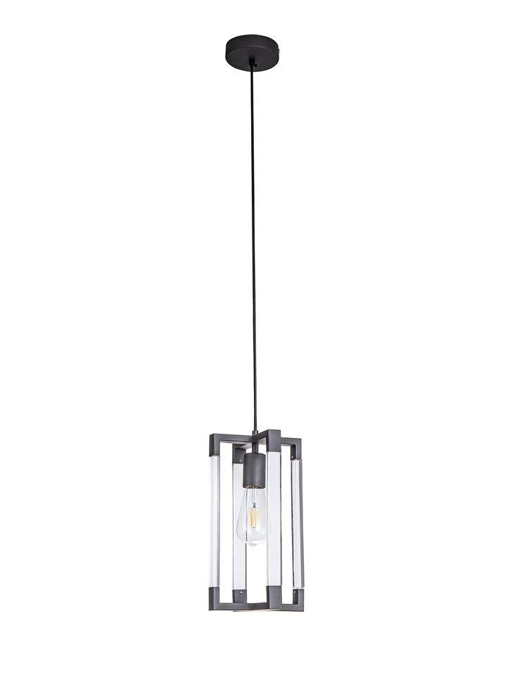 Diyas IL32855 Canto Graphite Single Pendant