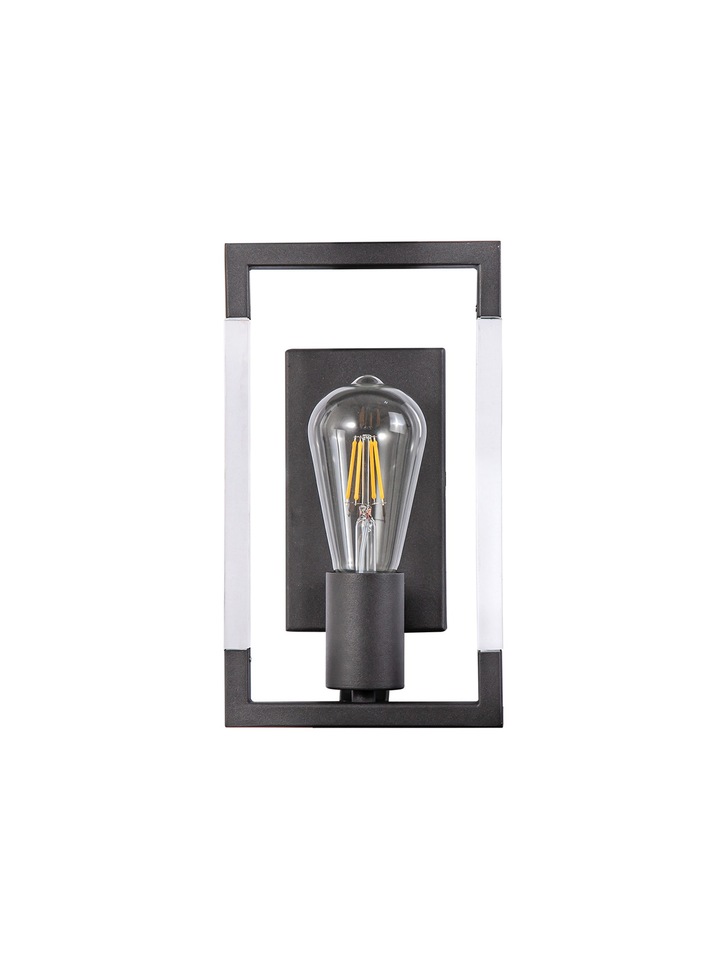 Diyas IL32855 Canto Graphite Single Wall Light