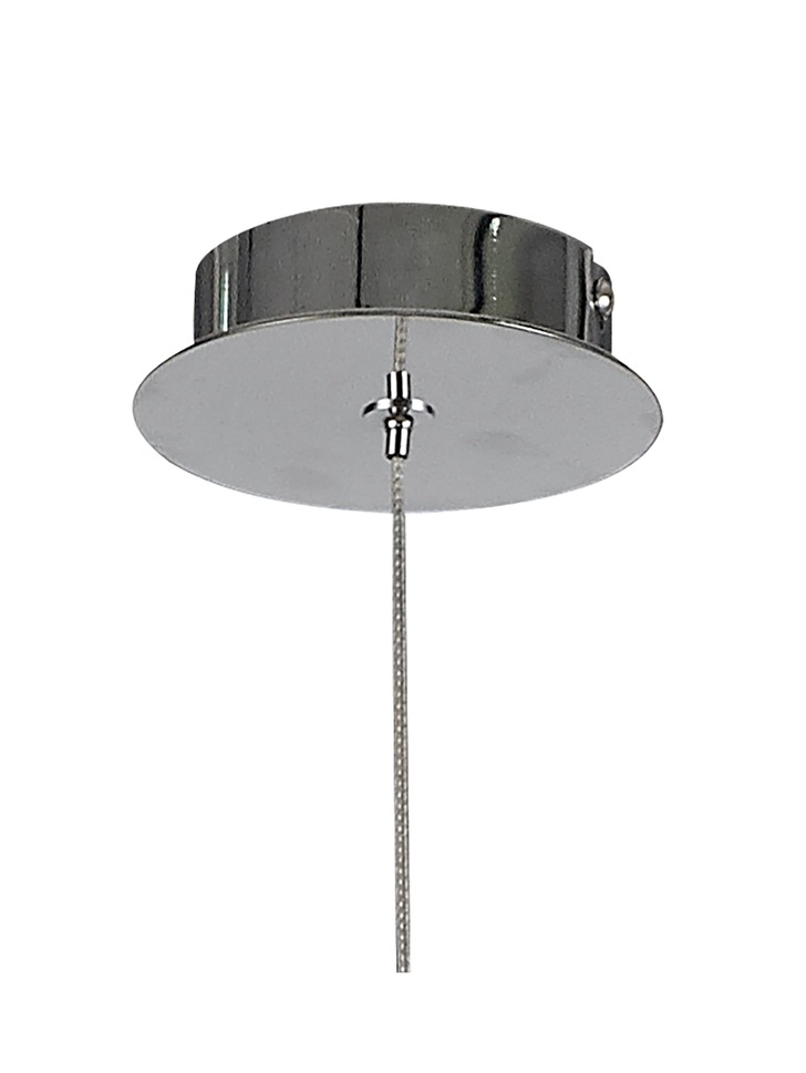 Idolite Alps Polished Chrome Finish Single Pendant