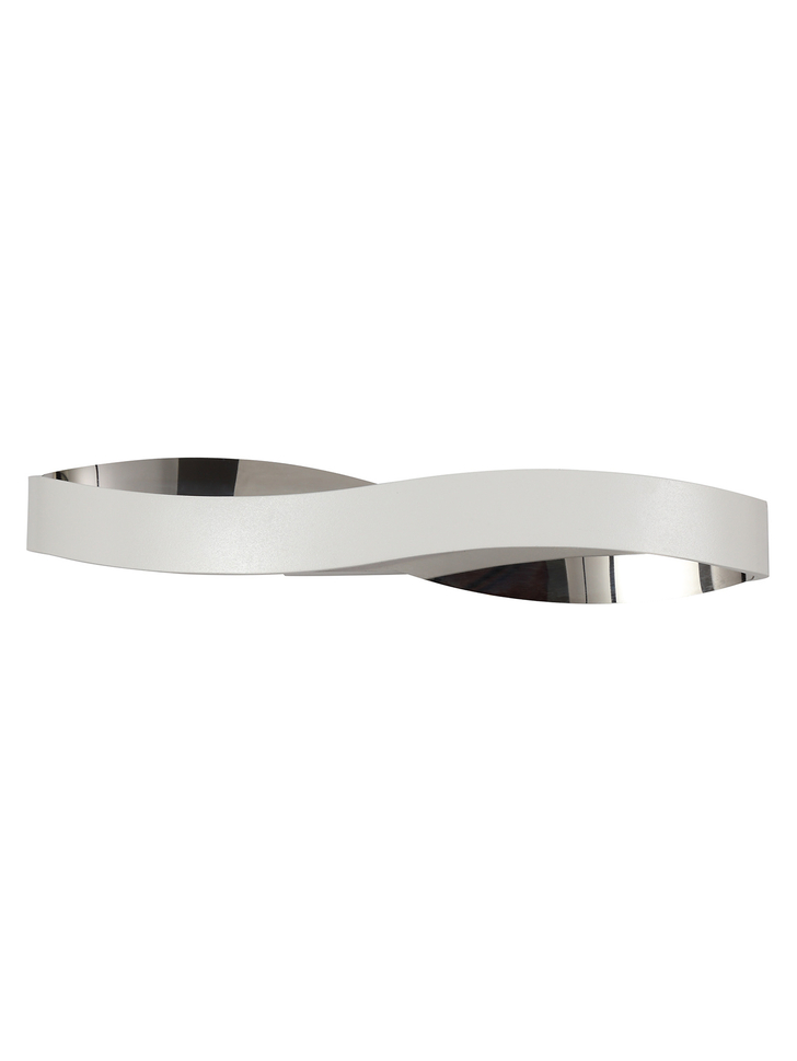 Idolite Altar White/Polished Chrome Led Wall Light - 3000K