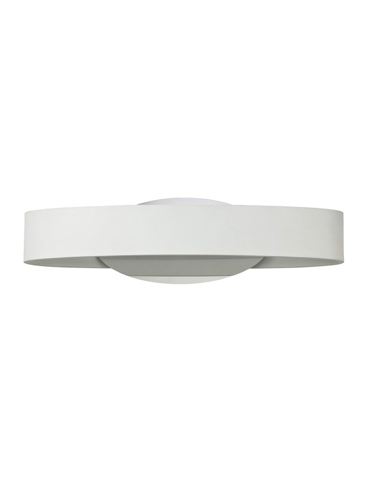 Idolite Blackfriars White/Polished Chrome/Frosted White Led Wall Light - 3000K