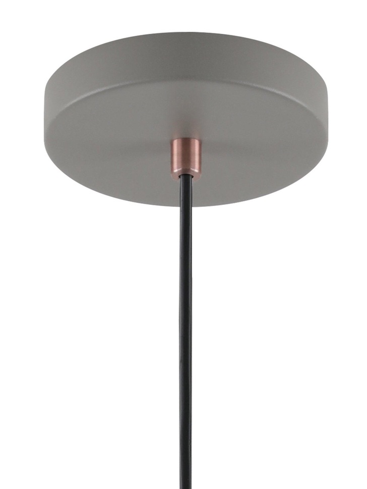 Idolite Blackwall Sand Grey/Copper Large Single Pendant