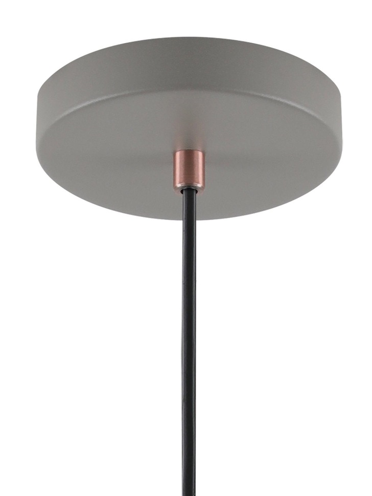 Idolite Blackwall Sand Grey/Copper Small Single Pendant