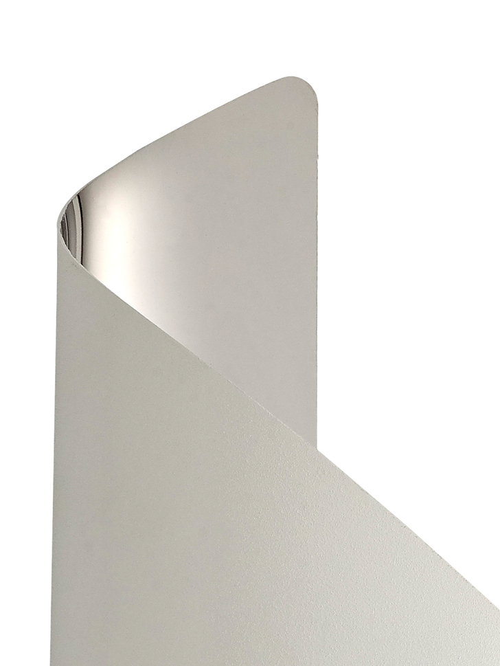 Idolite Kenton White/Polished Chrome Led Wall Light - 3000K