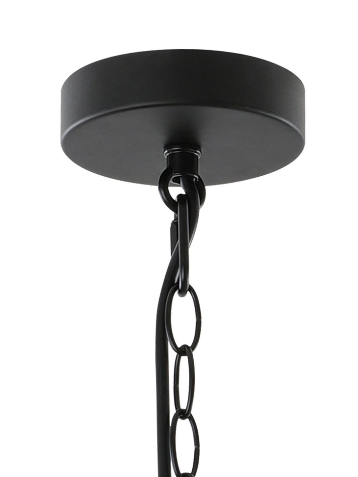 Idolite Kingsbury Matt Black/Satin Nickel Pendant