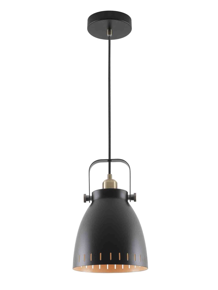 Idolite Maglic Matt Black/Antique Brass/Khaki Medium Pendant