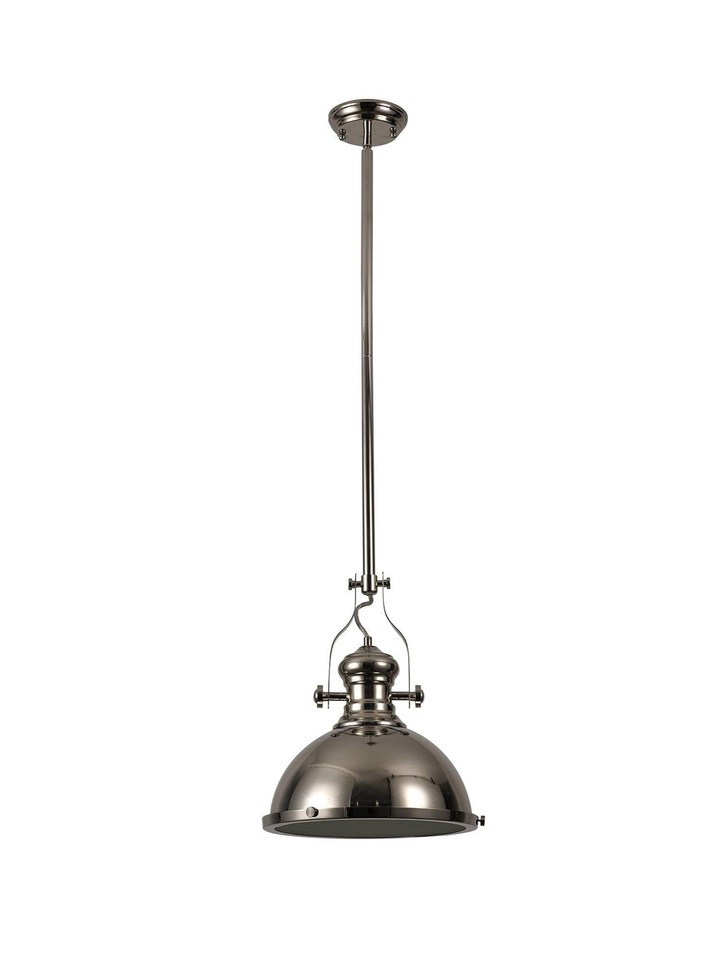 Idolite Neasden Polished Nickel Single Pendant