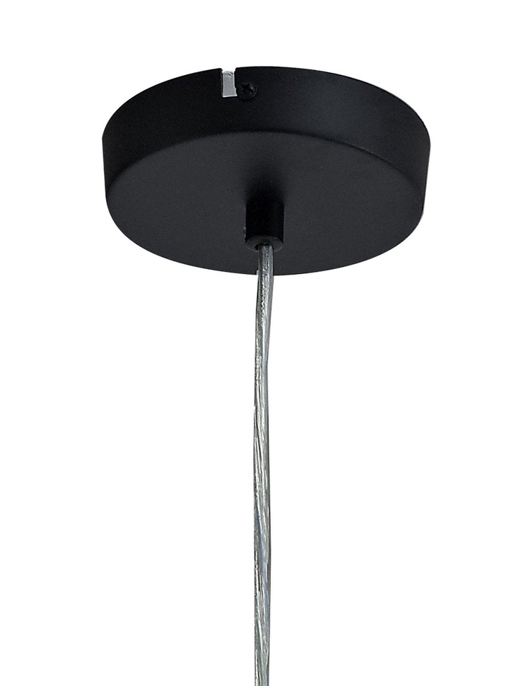 Idolite Queensbury Black/Smoked Single Pendant