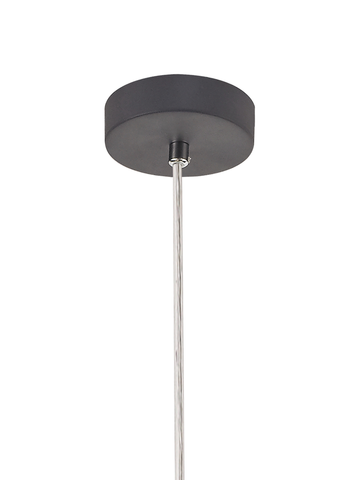 Idolite Ural Matt Grey Finish Single Pendant