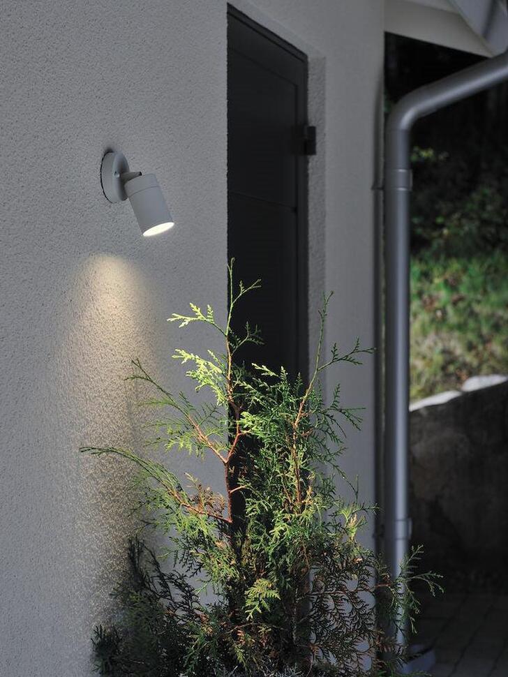 Konstsmide Modena Adjustable Grey Exterior Wall Light