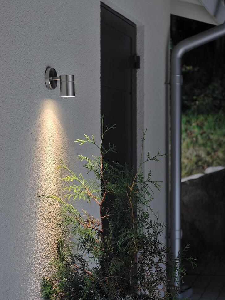 Konstsmide Modena Stainless Steel Downward Facing Exterior Wall Light