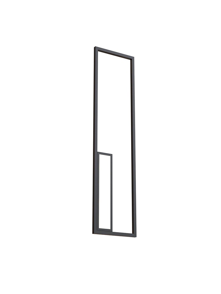 Mantra Boutique Large LED Rectangular Wall Light Black - 3000K