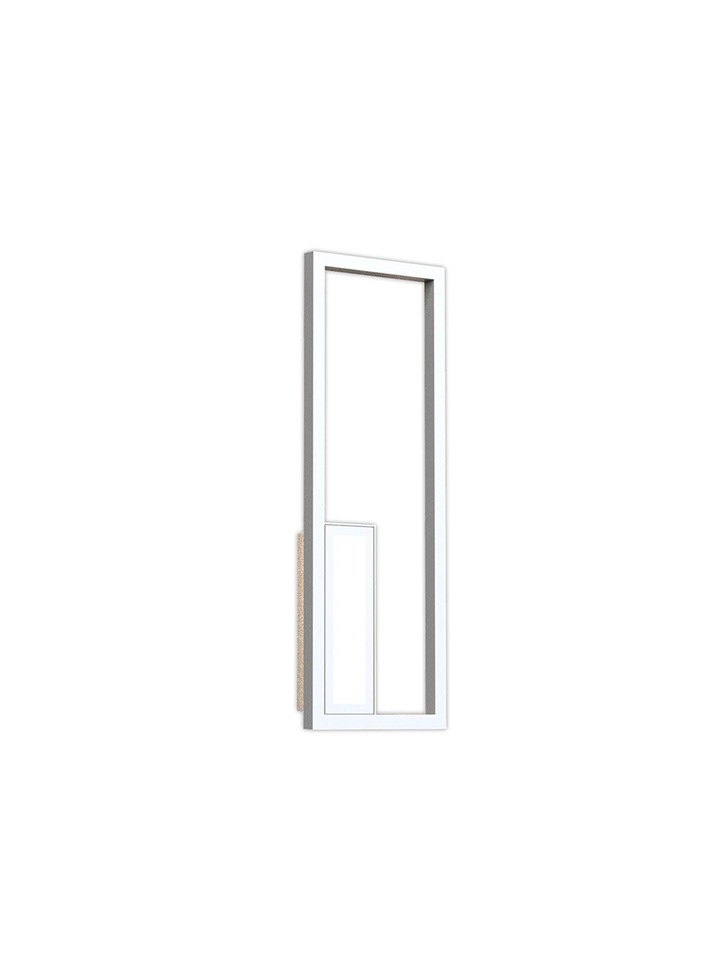 Mantra Boutique Small LED Rectangular Wall Light White - 3000K