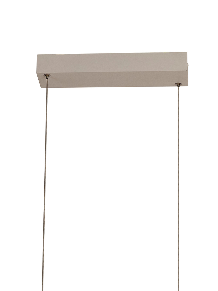 Mantra Esparta White And Gold Led Linear Island Light - 3000K