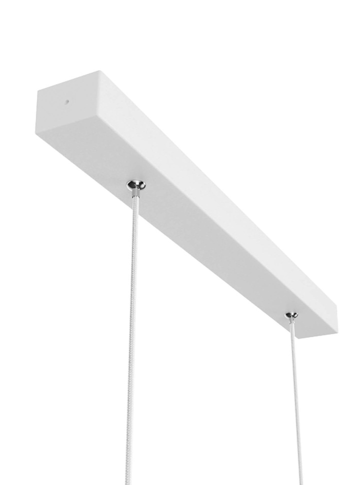 Mantra Hanok Slim LED Linear Bar Pendant White - 3000K