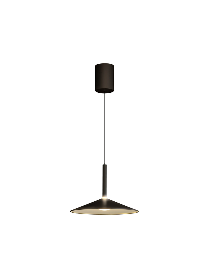 Mantra Small Calice Black/White Rise And Fall Led Pendant Light - 3000K - M7895