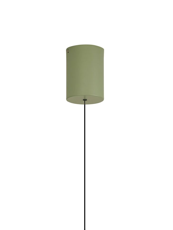 Mantra Small Calice Green/White Rise And Fall Led Pendant Light - 3000K - M7899