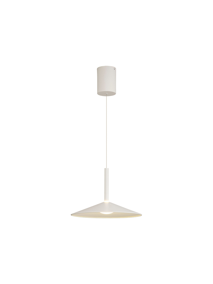 Mantra Small Calice White Rise And Fall Led Pendant Light - 3000K - M7894