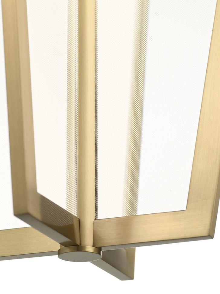 Quintiesse Calters Medium LED Pendant In Champagne Gold - QZ-CALTERS-P-M-CG