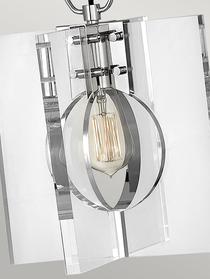 Quintiesse Ludlow 1 Light Pendant - Polished Nickel - QN-LUDLOW-1P-PN