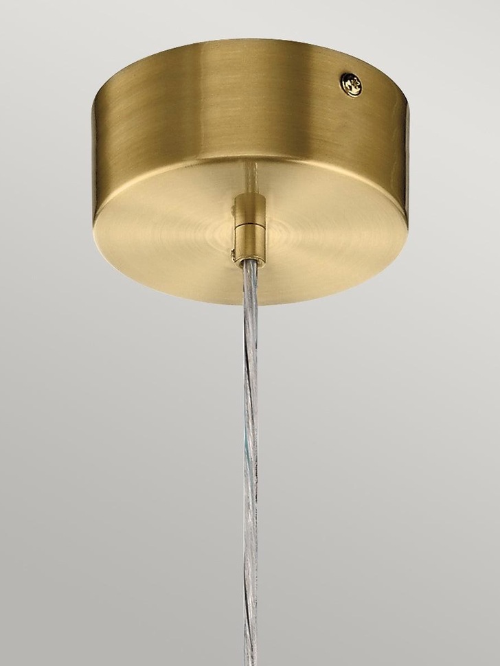 Quintiesse Moonlit LED Mini Pendant In Champagne Gold - QN-MOONLIT-P-CG