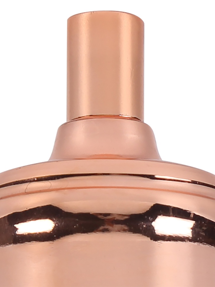 Rose Gold E27 Decorative Metal Lampholder With Cable Clamp