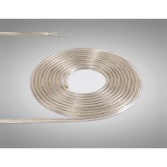 Photograph: 1 Metre Of Clear 2 Core 0.75mm Cable