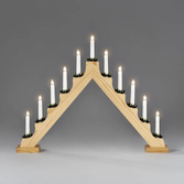 Photograph: 11 Bulb Candlestick Natural with Candle Ring