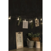 Photograph: 12 Led Light Set with Transparent Clip WARM WHITE IP20