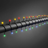 Photograph: 160 Led MultiColour Cherry Light Set Black Wire IP20