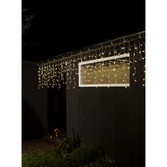 Photograph: 200 Cherry W White Led Icicle Light Set Transpar. Wire IP20