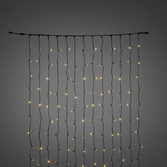 Photograph: 208 Amber Led Curtain, Black Soft Cable, 31V System