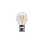 Photograph: 3.3W LED Clear Golf Ball Light Bulb B22 Cool White 4000K