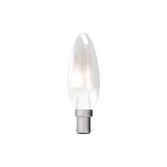 Photograph: 3.3W LED Satin Candle Light Bulb B15 Warm White 2700K