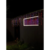Photograph: 400 Cherry Multi Led Icicle Light Set Transparent Wire IP20