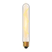 Photograph: 4W LED Classic Deco Clear Dimmable 185mm Tubular Lamp With Decorative Filament - E27, 2700K