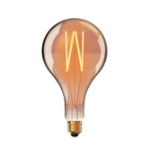 Photograph: 4W LED Classic Deco Gold Finish Lamp With Decorative Filament - E27, 1800K