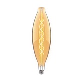 Photograph: 4W LED Classic Style Amber Finish Dimmable Lamp - E27, 2100K, 4300202