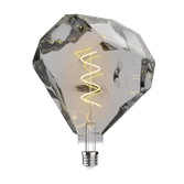 Photograph: 4W LED Classic Style Smoke Finish Dimmable Diamond Lamp - E27, 2100K