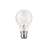 Photograph: 6.3W B22 Warm White Clear Gls Led Filament Lamp - 2700K