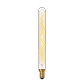 Photograph: 6W LED Classic Deco Clear Dimmable 280mm Tubular Lamp With Decorative Filament - E14, 2700K