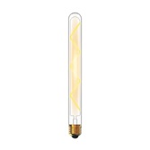 Photograph: 6W LED Classic Deco Clear Dimmable 280mm Tubular Lamp With Decorative Filament - E27, 4000K