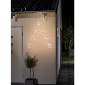Photograph: 7 Star Led Curtain with 10 Warm White Led Outdoor IP20