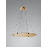 Photograph: 790mm 3 Metre French Gold Suspension Plate Reduction Kit ( Max Load 40KG)