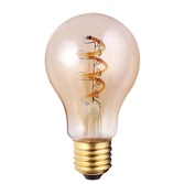 Photograph: 7W E27 AMBER DIMMABLE GLS LED LAMP - 2200K