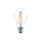 Photograph: 8.5W B22 Warm White Clear Gls Led Filament Lamp - 2700K